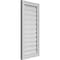 Ekena Millwork Vertical Surface Mount PVC Gable Vent: Functional, w/ 2"W x 1-1/2"P Brickmould Frame, 16"W x 34"H GVPVE16X3402SF - alternate 5